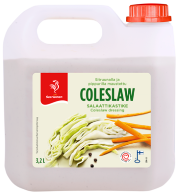 Saarioinen Coleslaw-salaattikastike 3,2 L