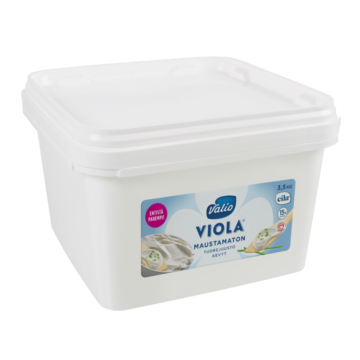 Valio Viola® kevyt 3,5 kg maustamaton tuorejuusto laktoositon