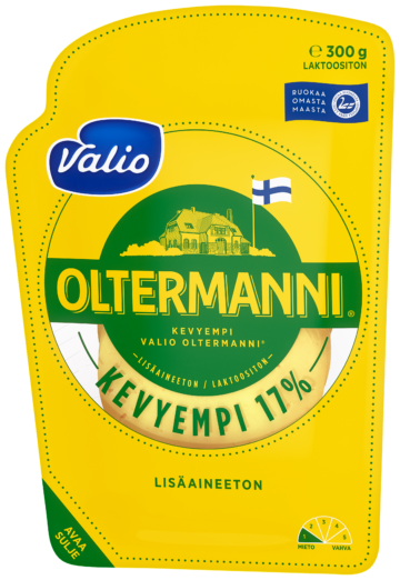 Valio Oltermanni® 17 % e300 g viipale