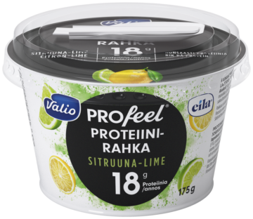Valio PROfeel® proteiinirahka 175 g sitruuna-lime laktoositon