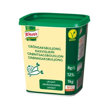 Knorr Kasvisliemi, vähäsuolainen 1kg/125L