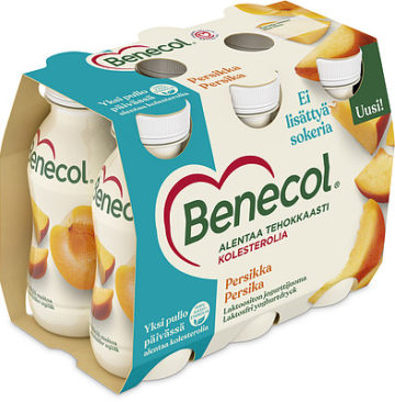 Benecol Persikka Laktoositon jogurttijuoma