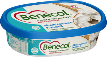 Benecol Maustamaton Kolesterolia alentava tuorejuusto