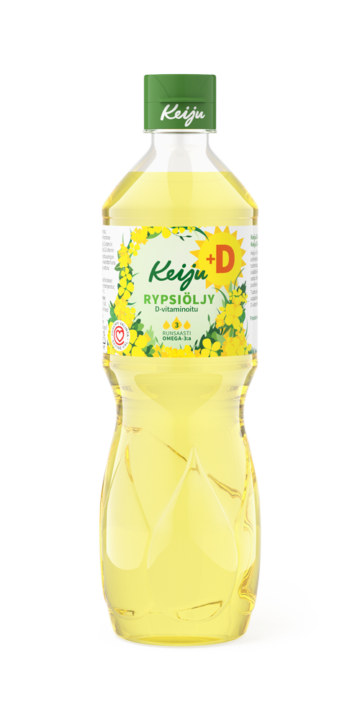 Keiju D-vitaminoitu rypsiöljy 500 ml