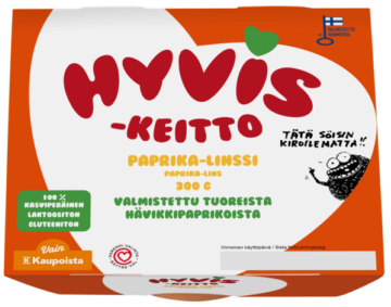 Hyvis paprika-linssikeitto 300 g