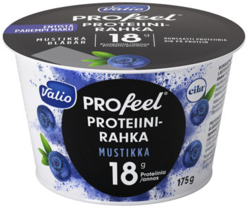 Valio PROfeel® proteiinirahka 175 g mustikka laktoositon