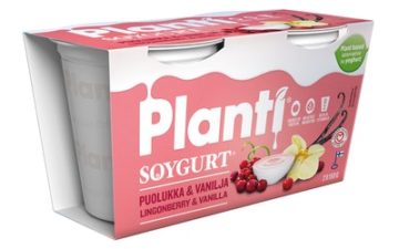 Planti Soygurt Puolukka & Vanilja 2x150g